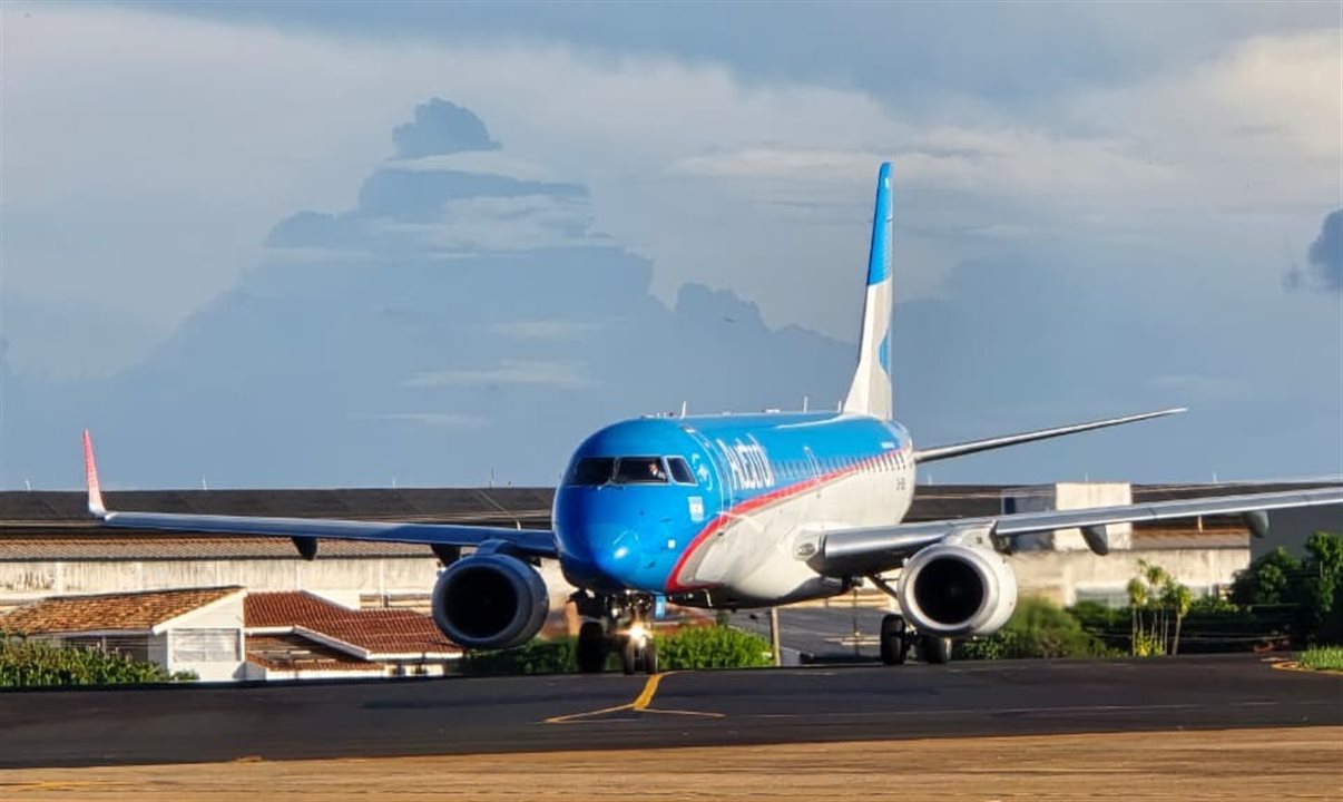 Companhia foi a primeira a realizar um voo internacional no aeroporto de São José do Rio Preto