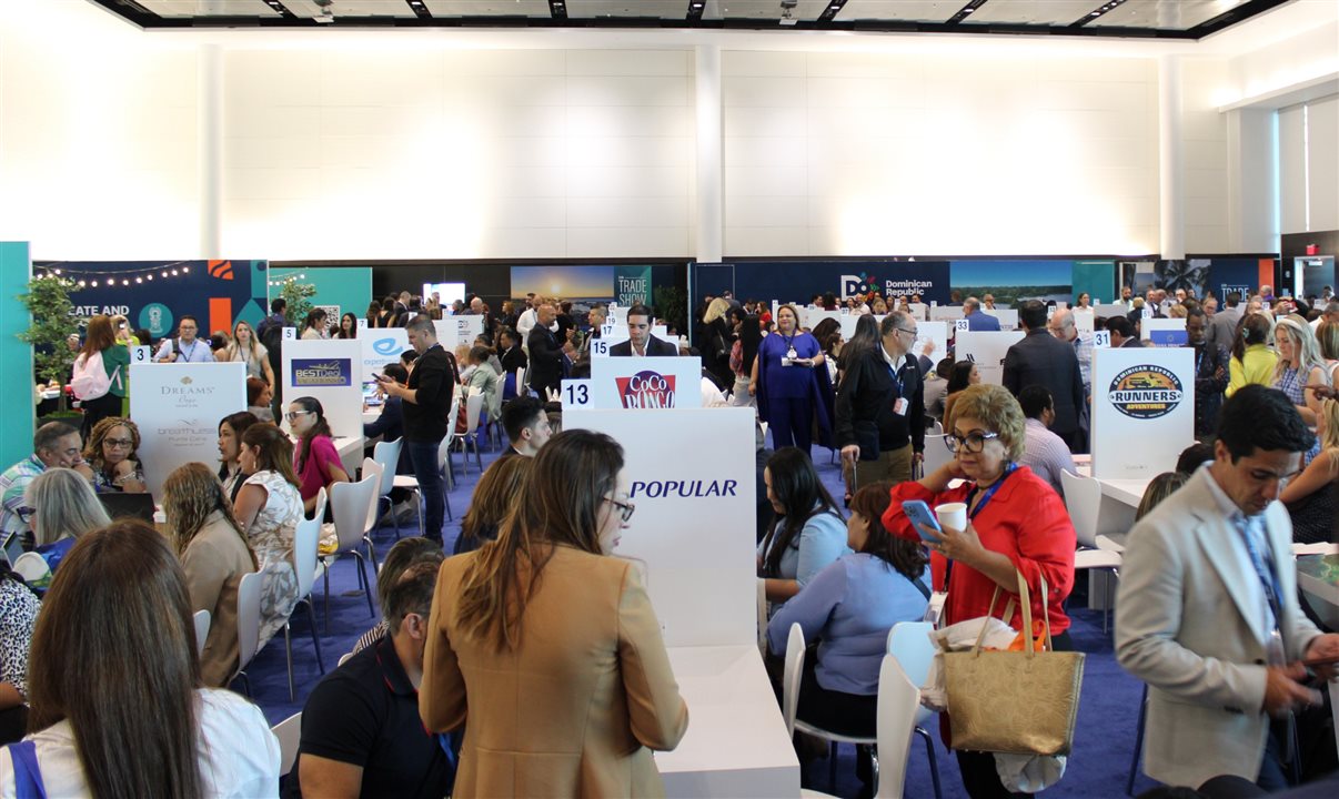  República Dominicana Trade Show ocorre durante todo o dia no Miami Beach Convention Center