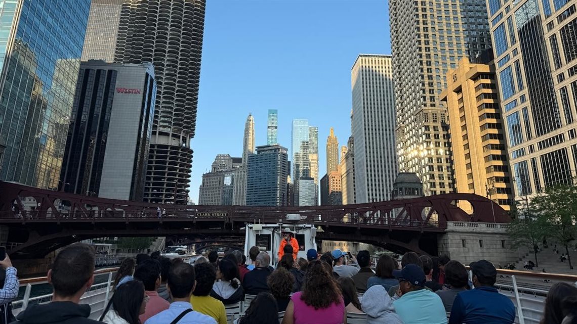 Passeio de barco &eacute; imperd&iacute;vel para apreciar a arquitetura e principais pontos de Chicago. Est&aacute; incluso no CityPass