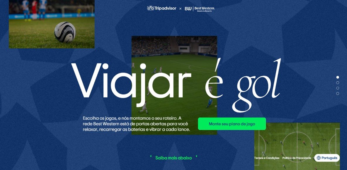 Plataforma oferece sugestões de deslocamentos e opções de hospedagem