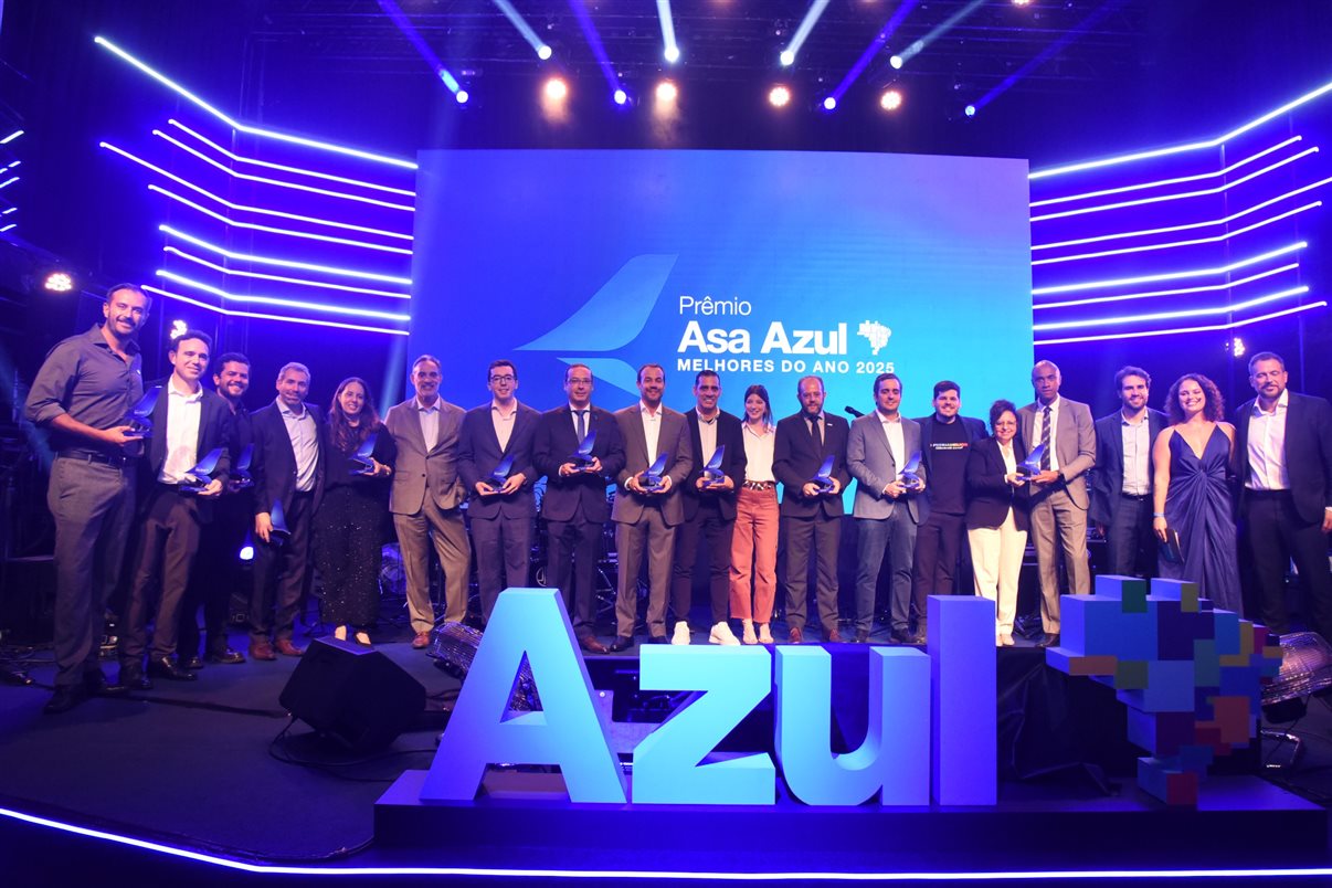 Parceiros Institucionais da Azul foram premiados nesta noite