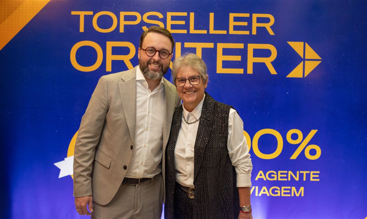 Roberto Sanches e Ana Maria Berto, da Orinter