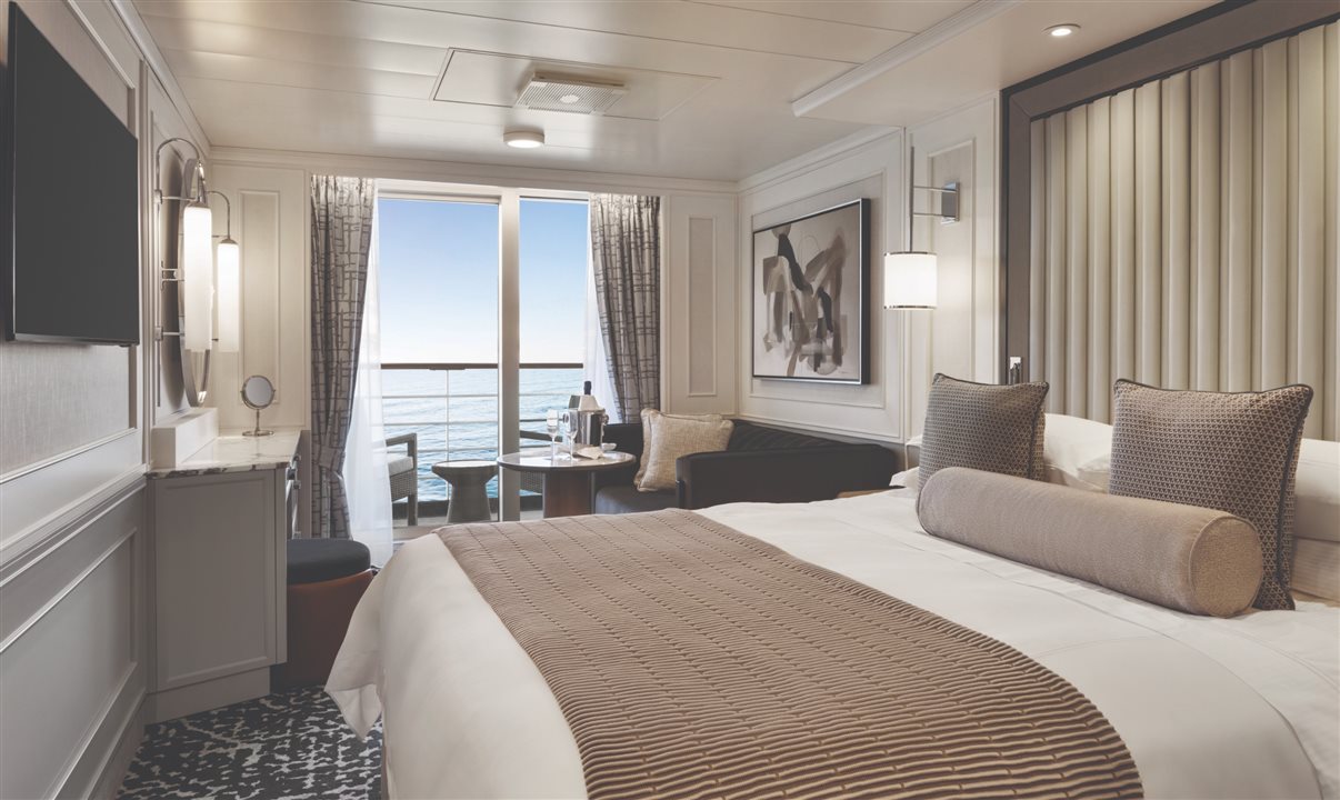 Suítes do Oceania Marina também passarão por renovações