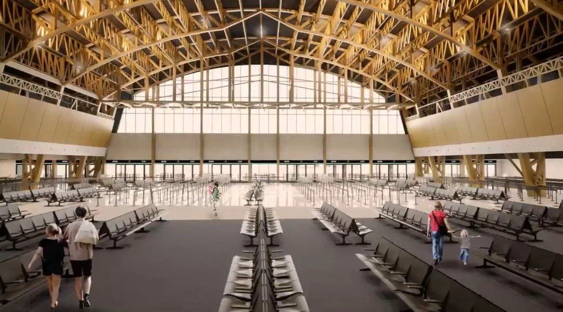 Futuro terminal do aeroporto de Congonhas