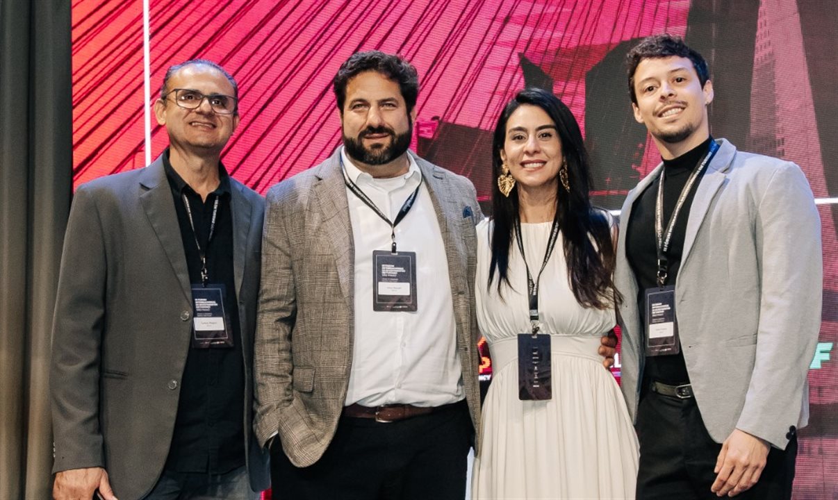 Carlos Magno, Vitor Bauab, Luciana Fernandes e Caio Franco, diretores do Grupo BBG Brasil