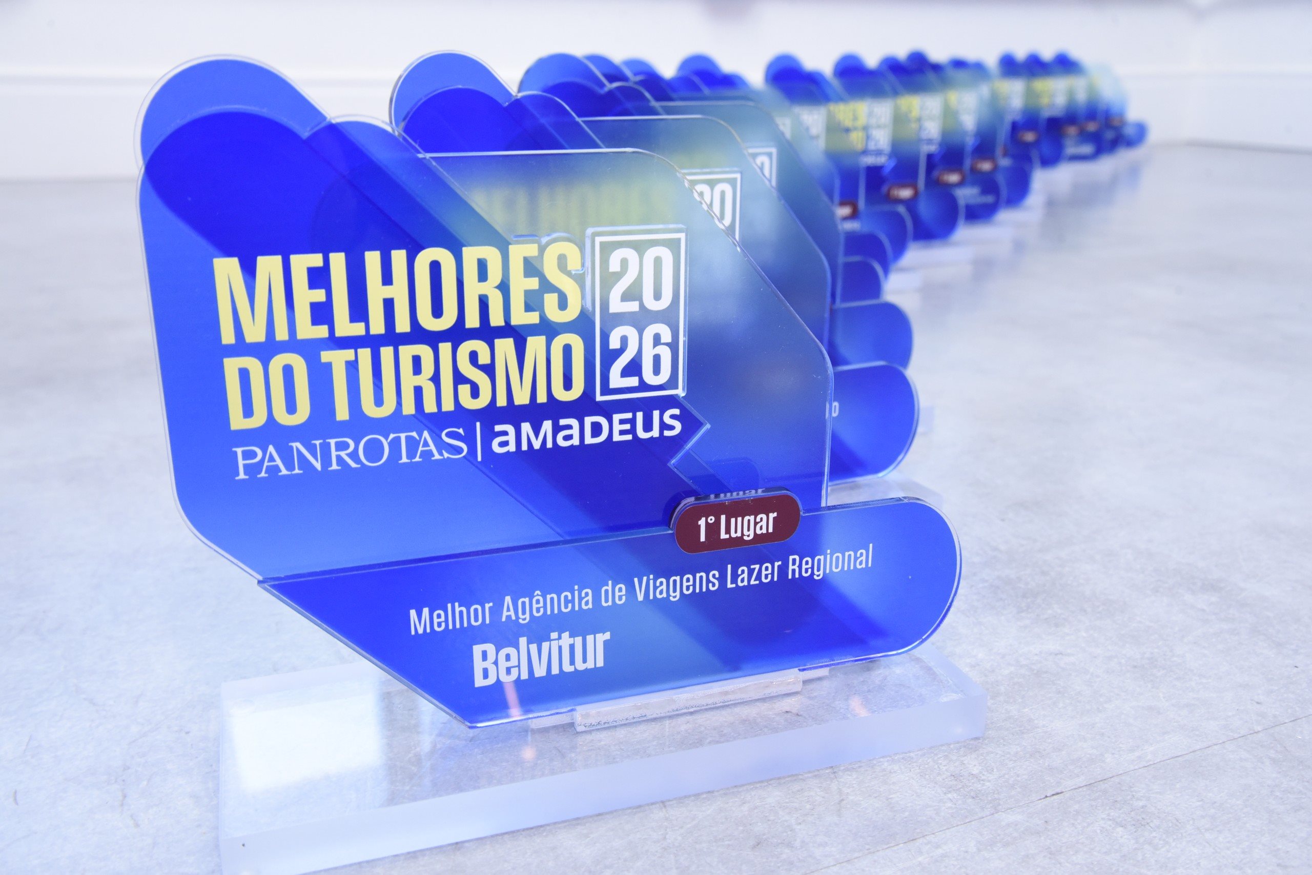 Troféus e placas do Melhores do Turismo PANROTAS Amadeus 2026 serão entregues no Estande PANROTAS na WTM Latin America