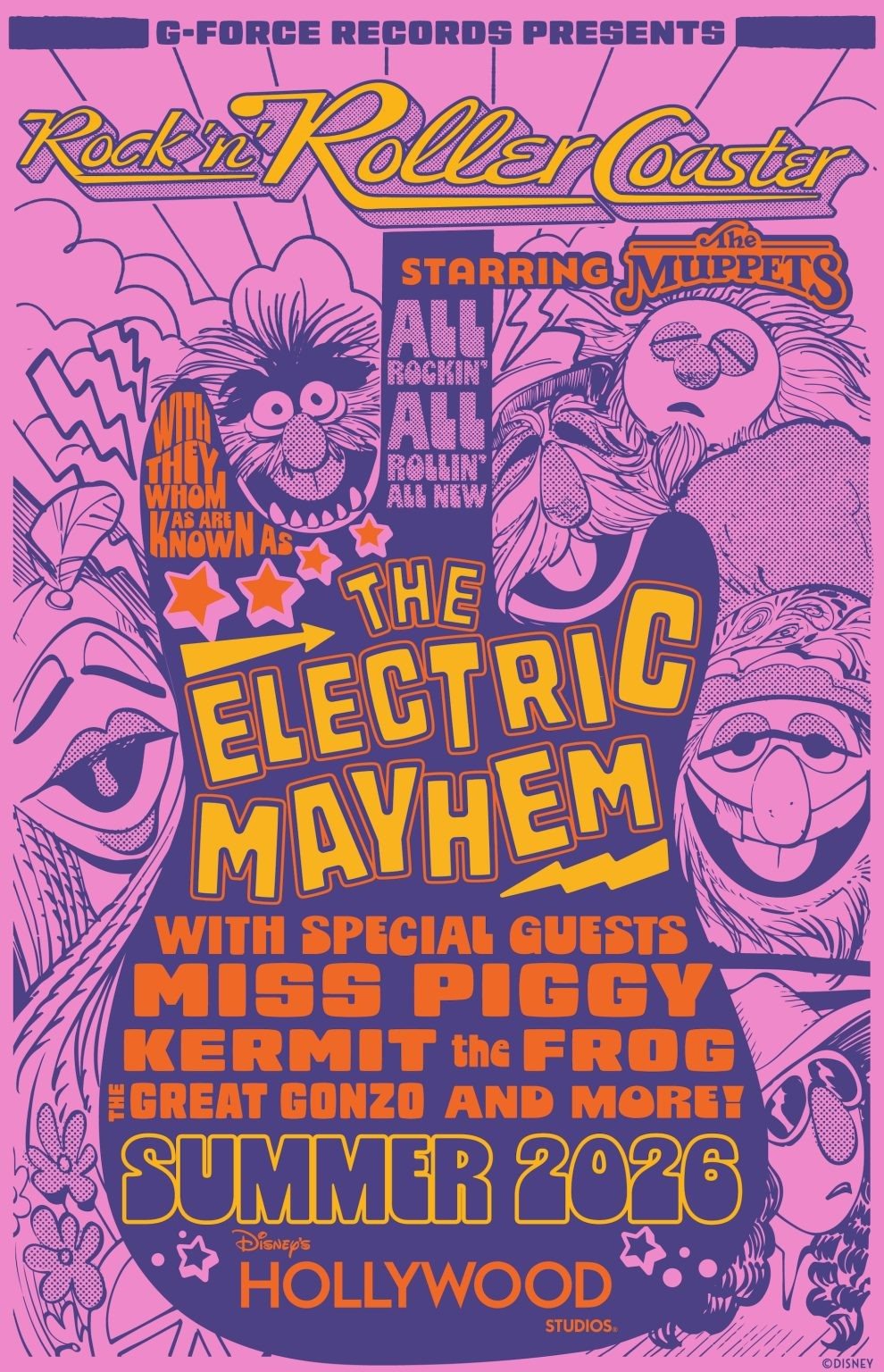 Nova atração do parque chegará em breve