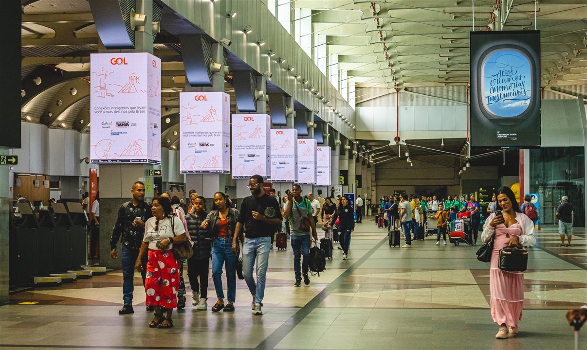 Salvador Bahia Airport conta com mais de 200 mil assentos para destinos no Nordeste