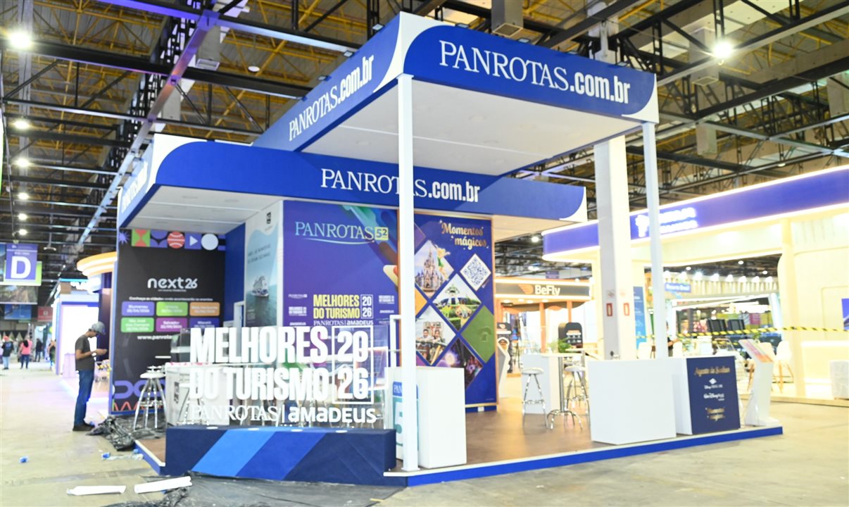 Estande da PANROTAS está localizado no D32. Venham nos visitar!