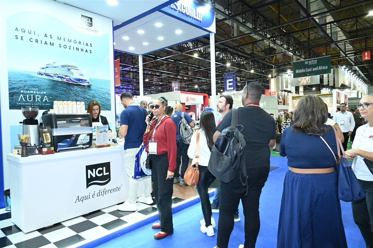 Café especial da Norwegian Cruise Line