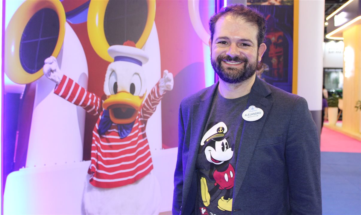 Alejandro Flores, head de Sales & Marketing da Disney Destinations para América Latina