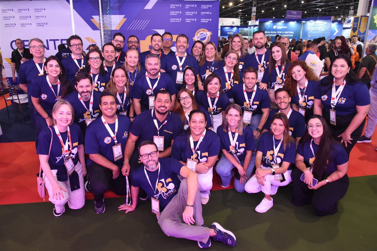 Time Orinter presente na WTM Latin America 2026