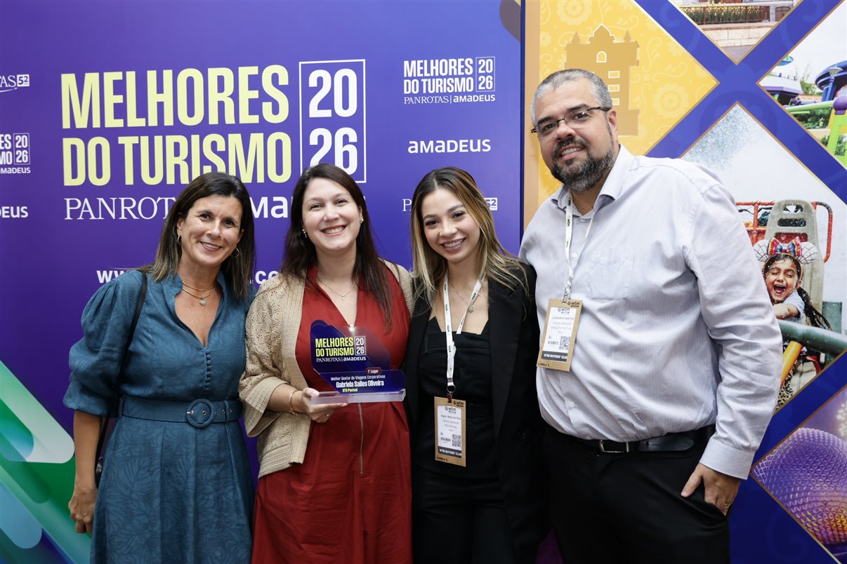 Daniele Sebastiane, Gabriela Oliveira, Ingrid Biano e Leonardo Santos, do BTG Pactual