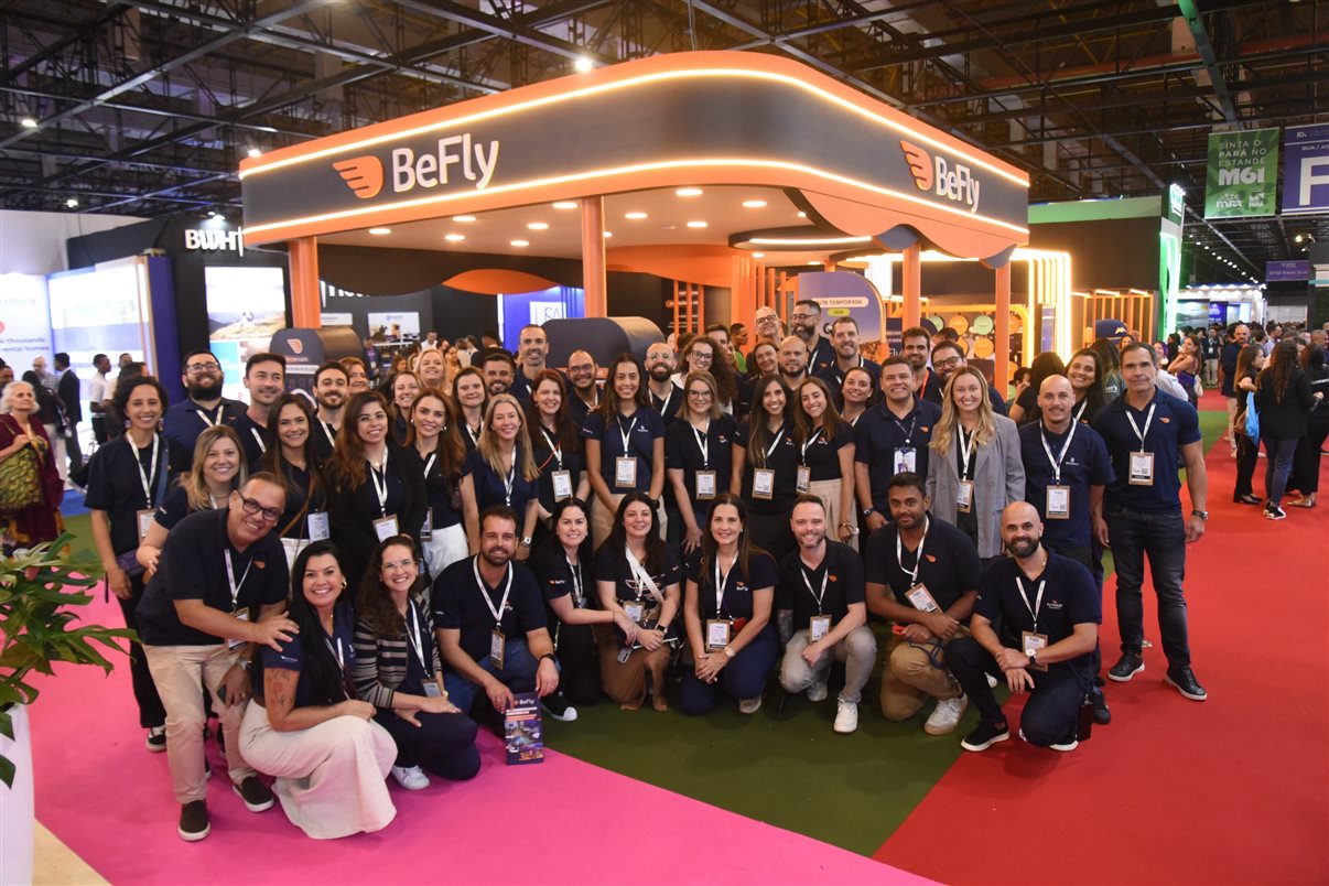 Time BeFly presente na WTM Latin America 2026