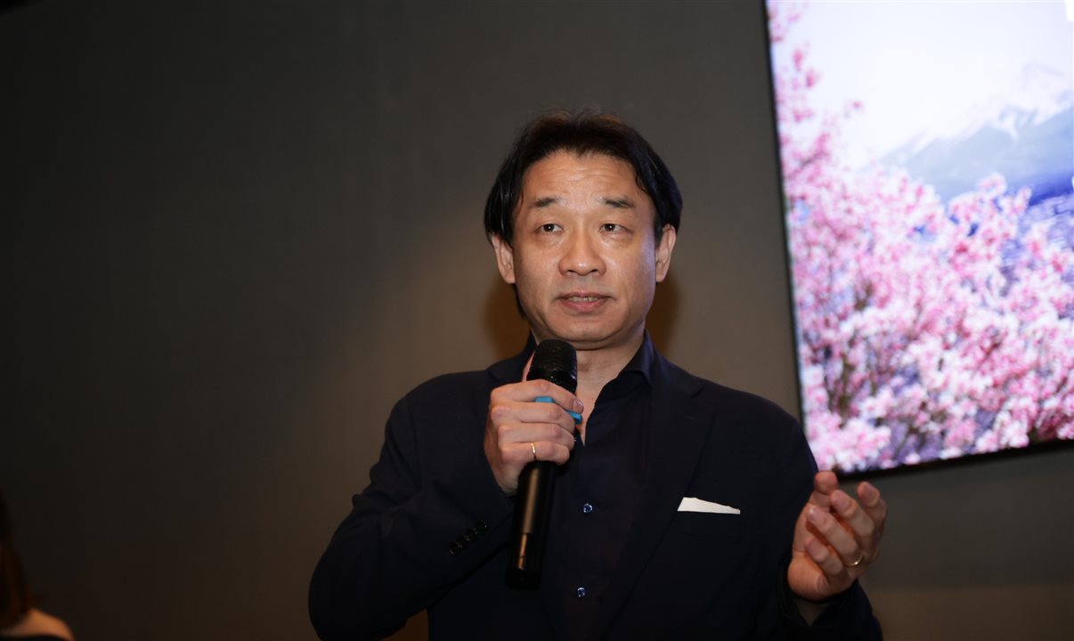 Jiro Okutsu, chefe do Departamento de Turismo Receptivo da Kuoni Tumlare no Japão