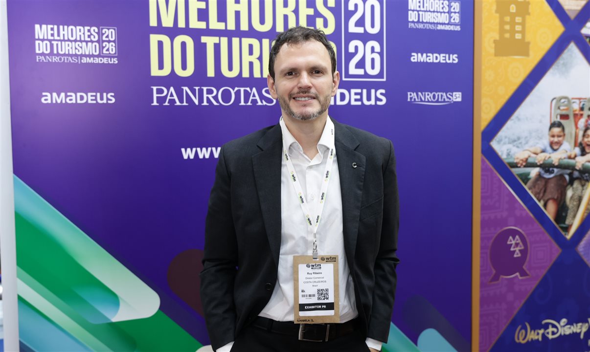 Ruy Ribeiro, diretor comercial da Costa Cruzeiros no Brasil