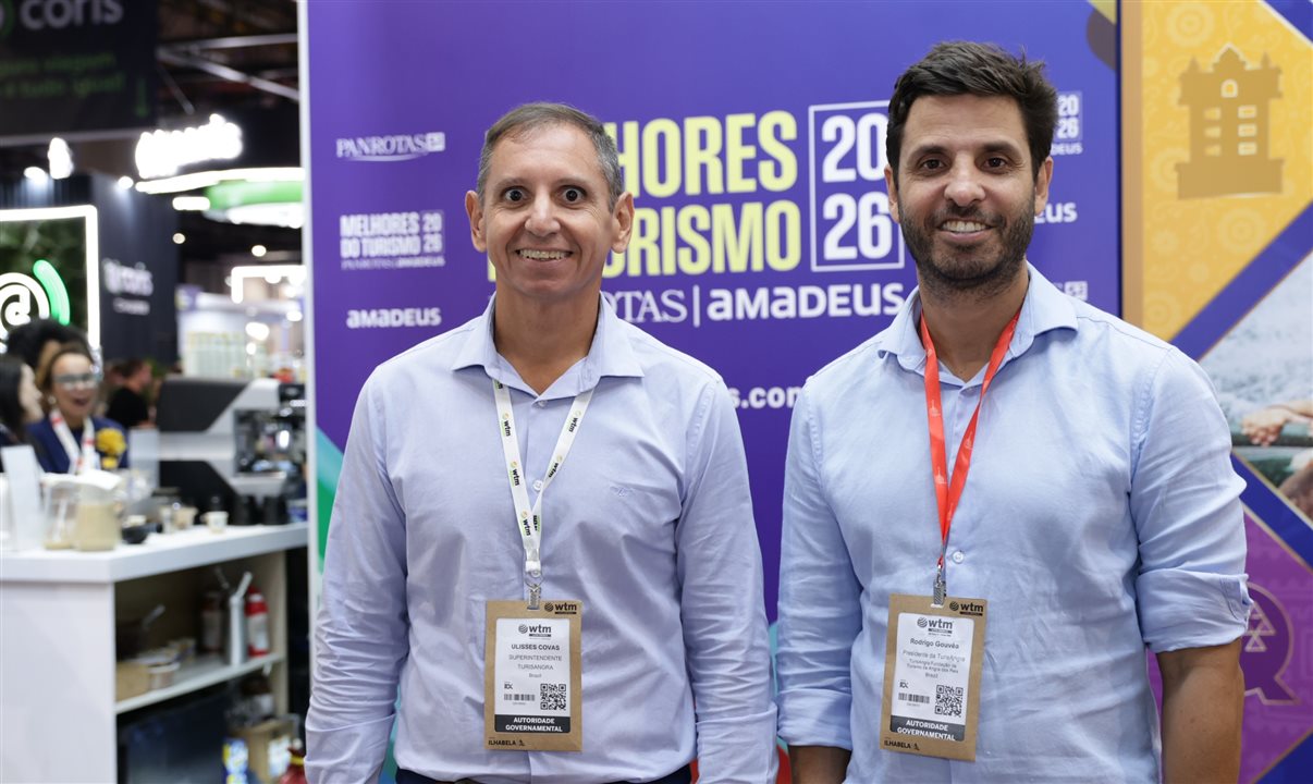 Ulisses Covas e Rodrigo Gouvêa, da TurisAngra