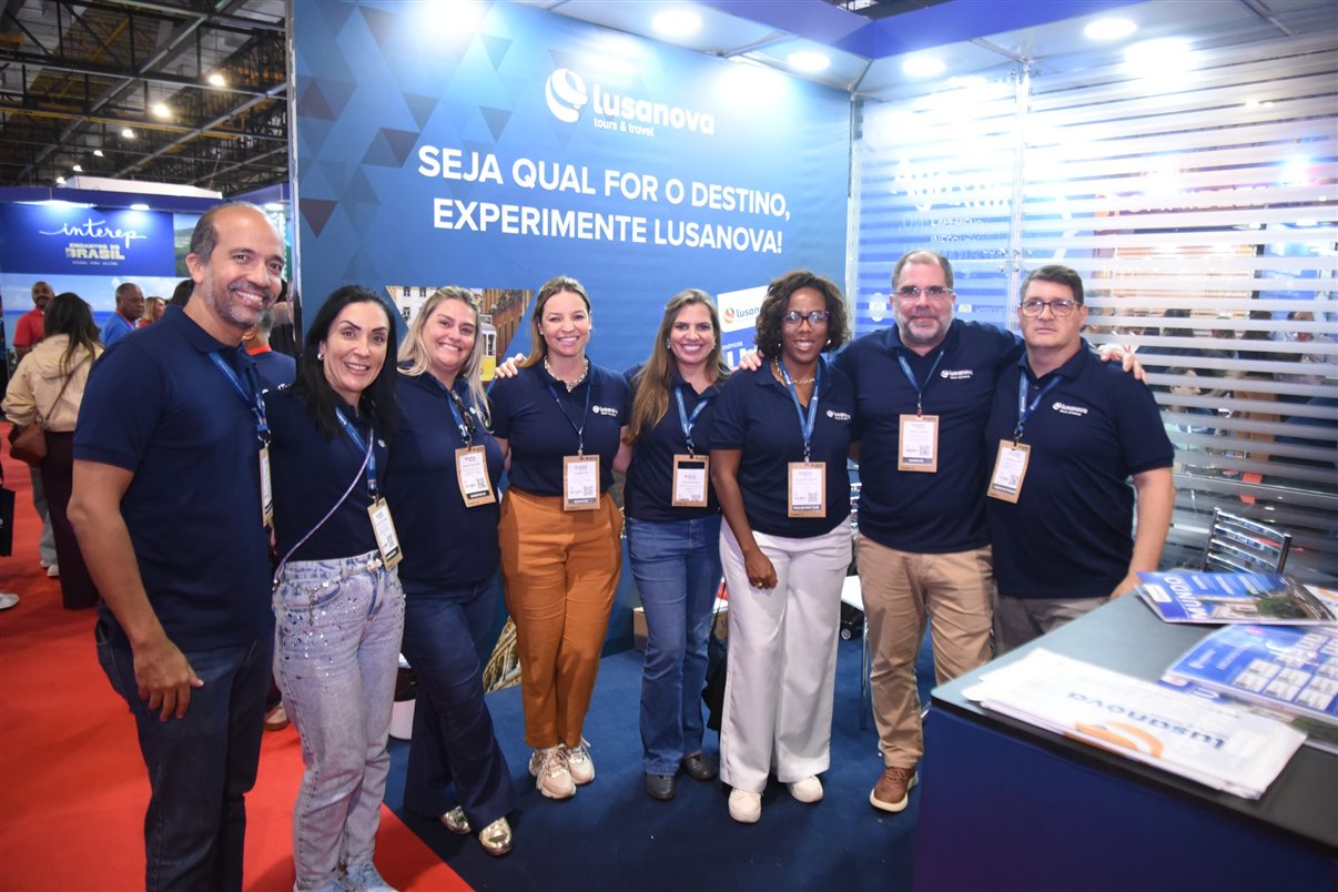 Equipe Lusanova na WTM Latin America 2026 