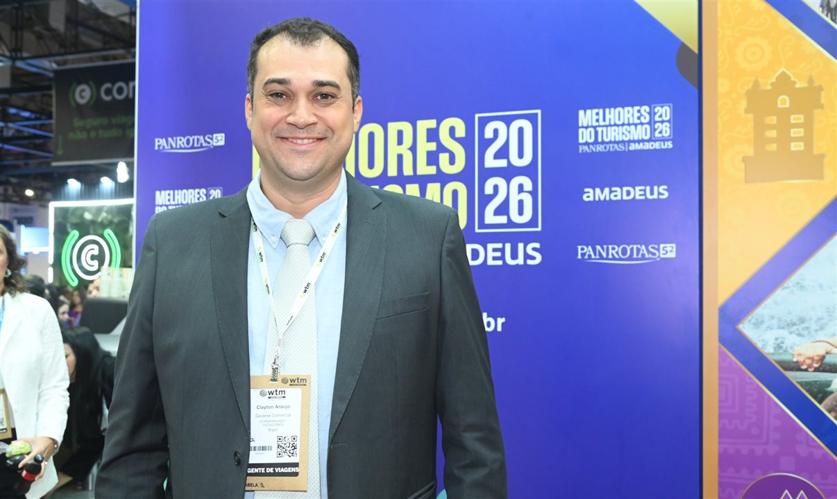 Clayton Araújo, gerente Comercial da Europamundo no Brasil