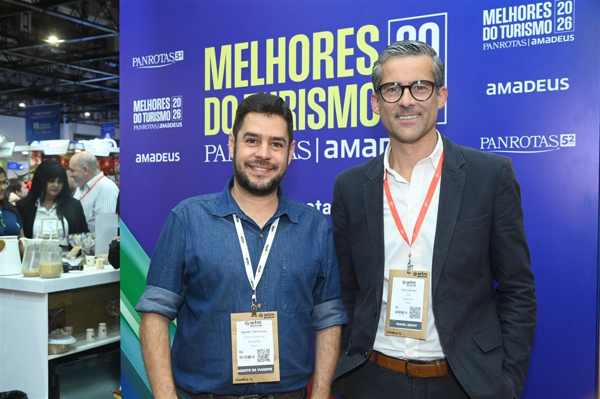 Nando Tabchoury e Fábio Bordin, da Book2Pay