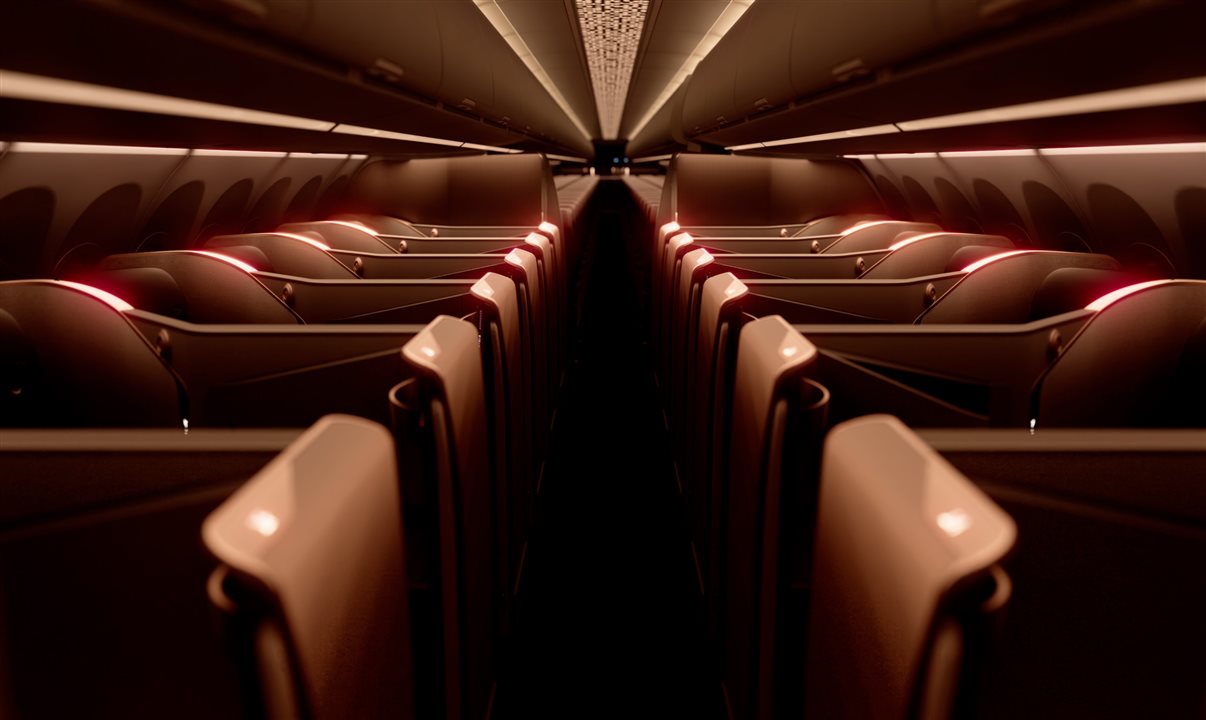 Futura cabine executiva do A321XLR