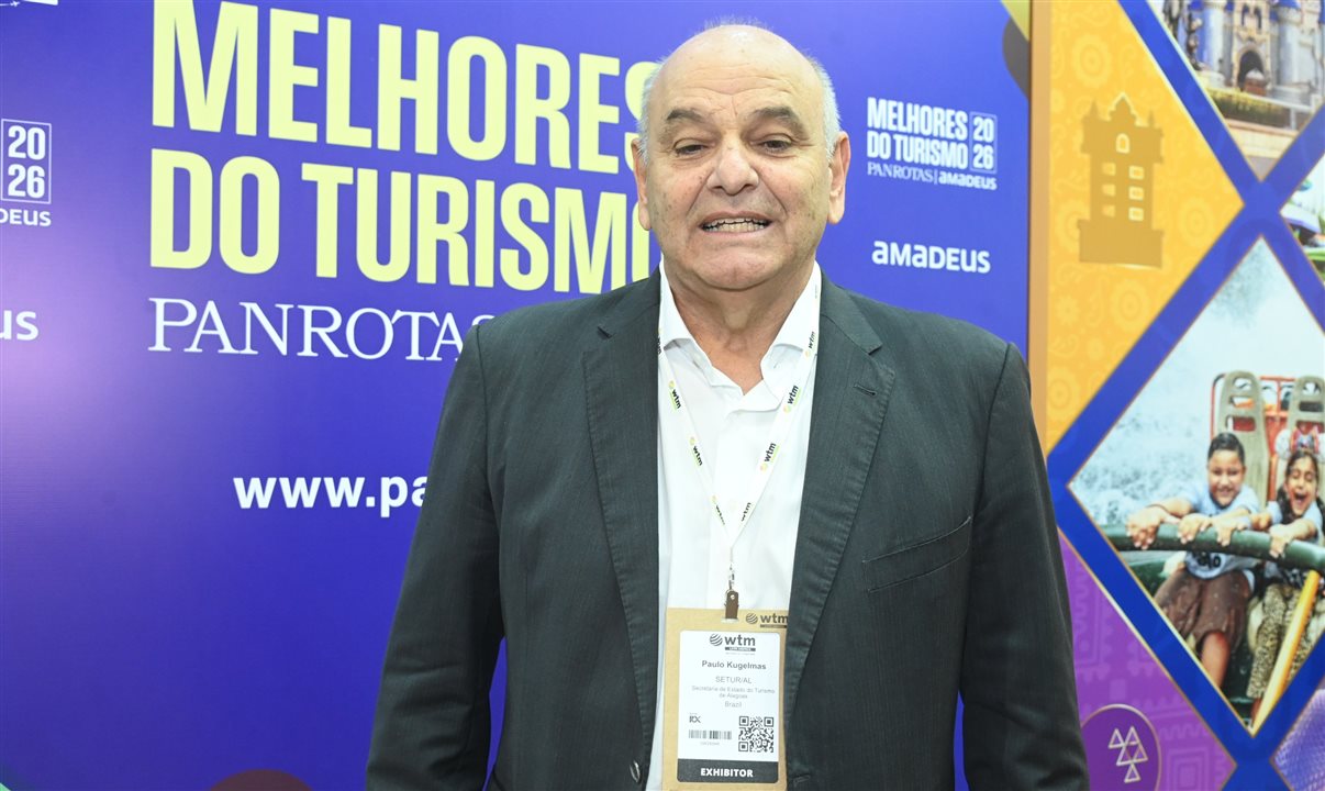 Paulo Kugelmas, secretário de Turismo de Alagoas