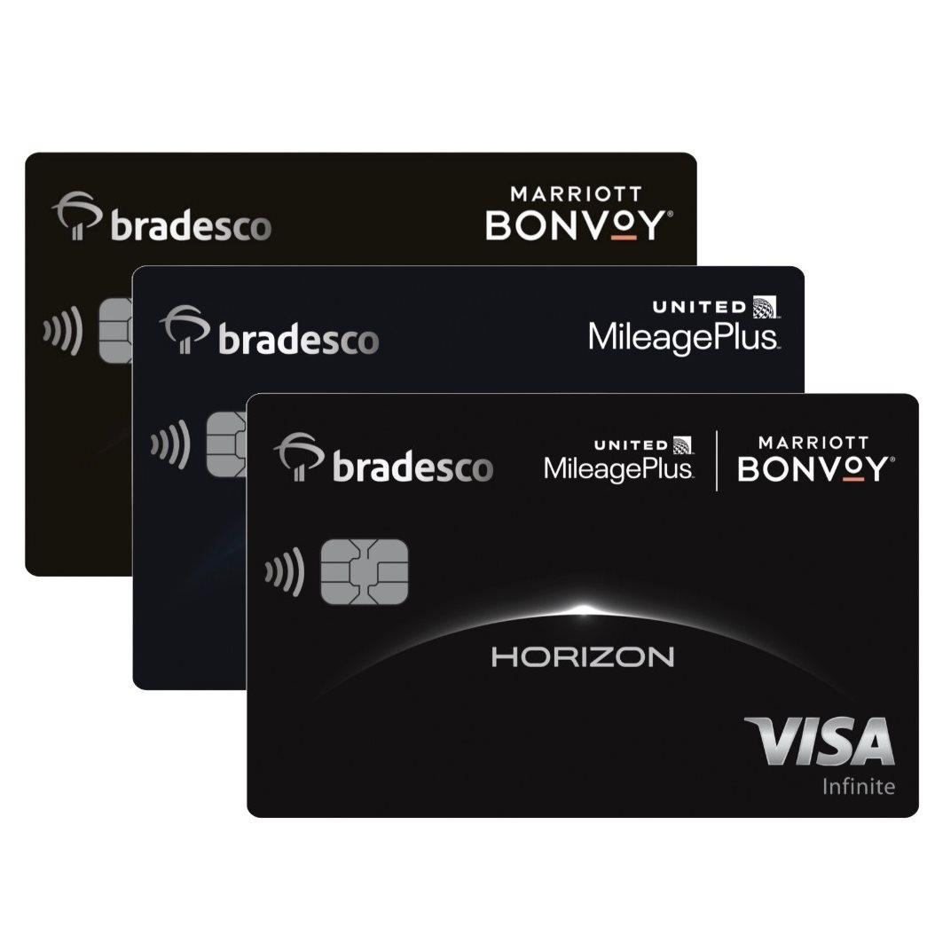Bradesco Horizon, Bradesco United MileagePlus e Bradesco Marriott Bonvoy 