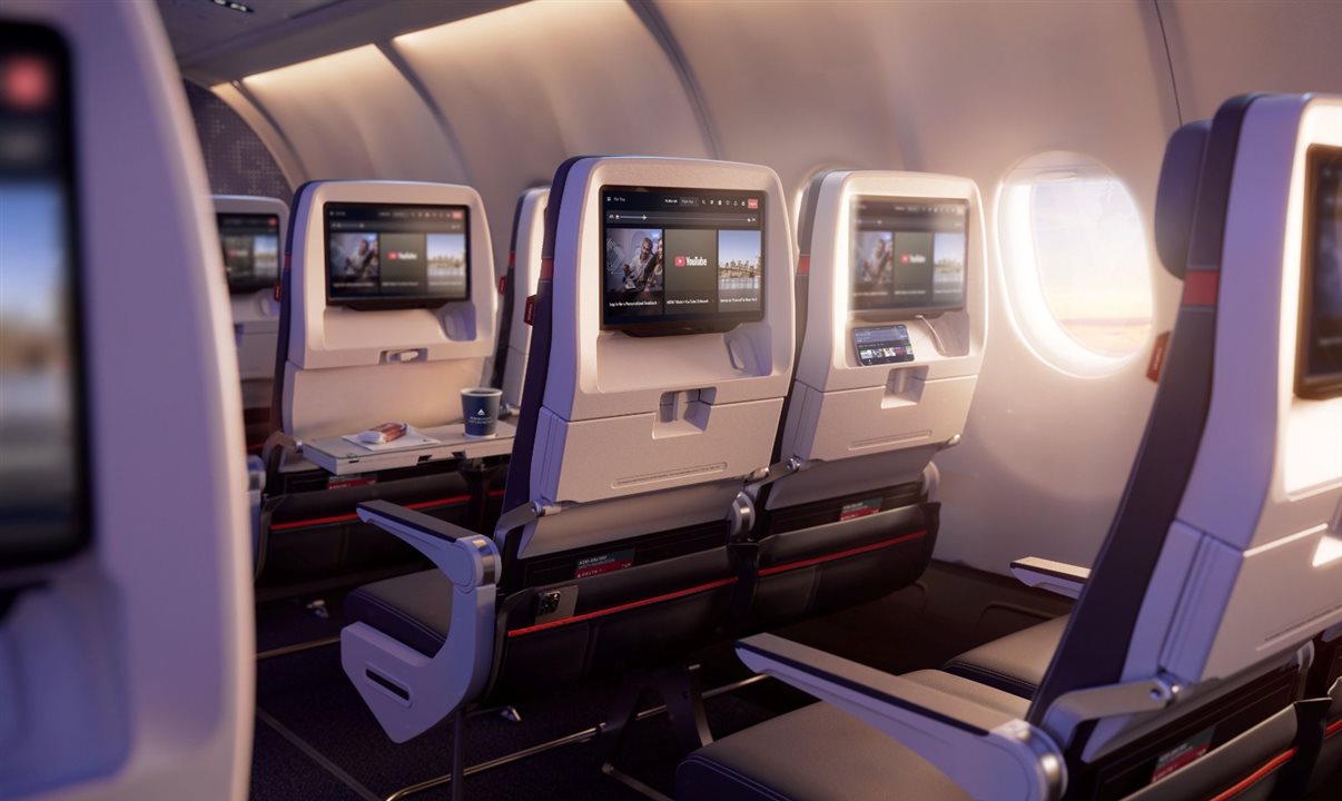 Além da cabine executiva, as classes Delta Comfort e Delta Main também receberão novos assentos