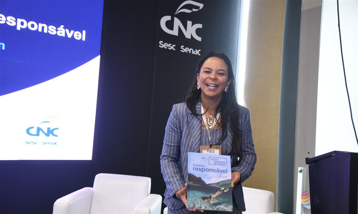Aline Lopes, gerente da Cetur-CNC