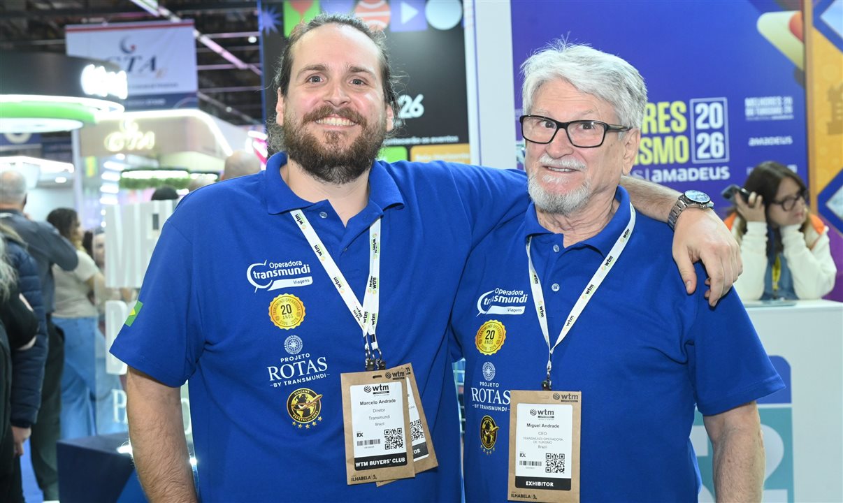 Marcelo e Miguel Andrade, da Transmundi