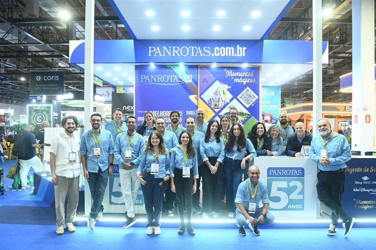 Time PANROTAS agradece a todos por mais uma edição de WTM Latin America 2026. Nos vemos ano que vem!