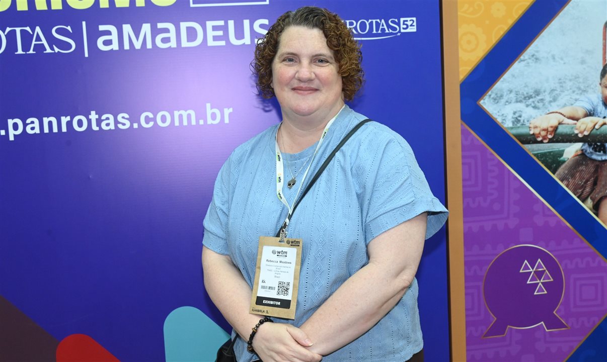 Rebecca Meadows, diretora executiva da AirlinePros, que representa a Taag no Brasil
