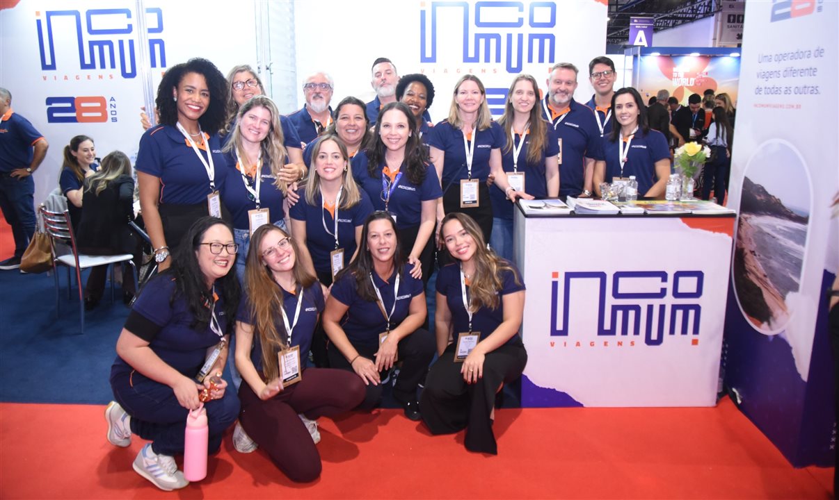 Time da Incomum Viagens na WTM Latin America