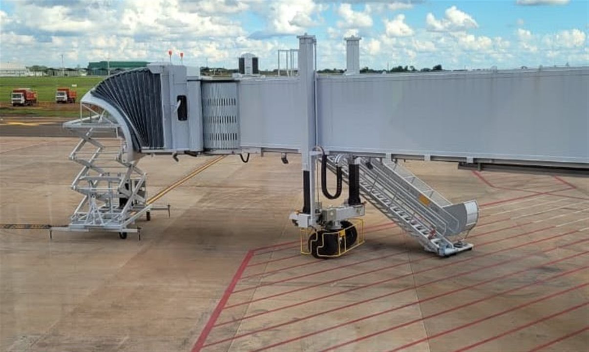 Três novos fingers serão inaugurados no aeroporto