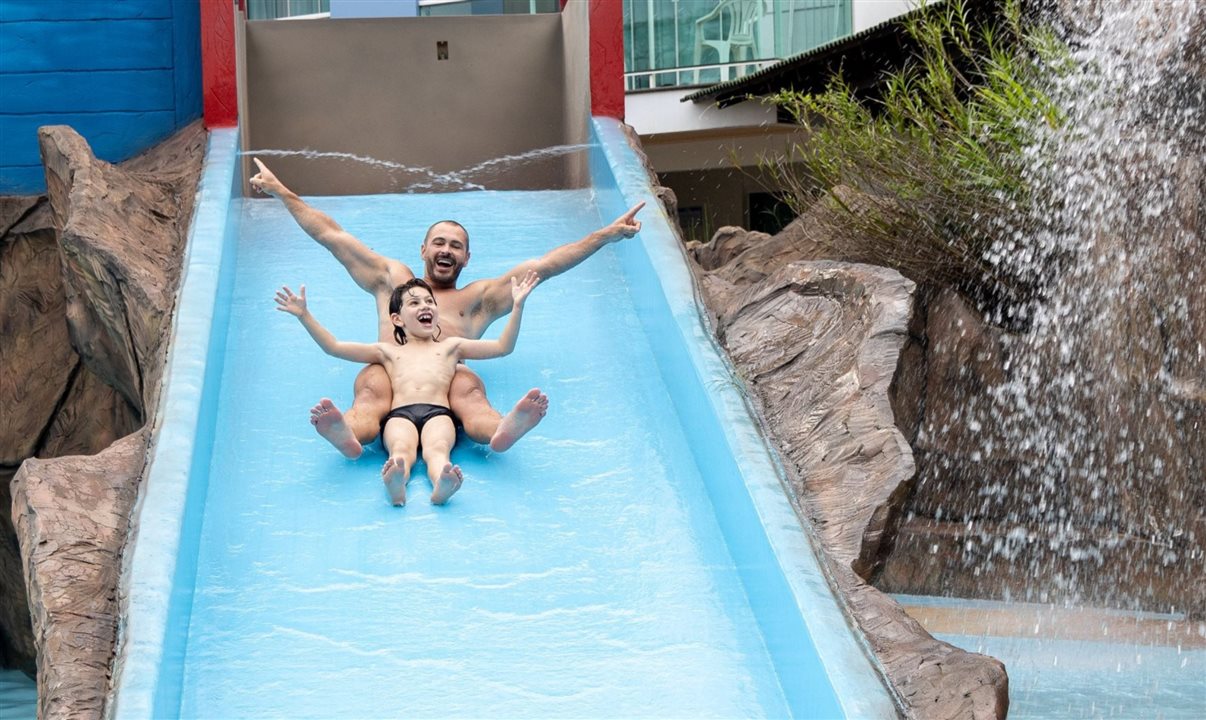 Hotel trabalha no modelo de pensão completa, oferecendo café da manhã, almoço e jantar para quem quer aproveitar ao máximo cada dia no parque