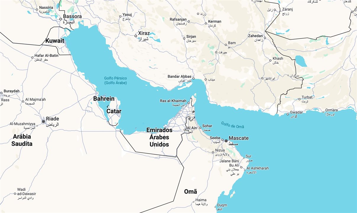 As embarcações estavam atracadas em portos dos Emirados Árabes Unidos, Catar e Arábia Saudita desde o fim de fevereiro