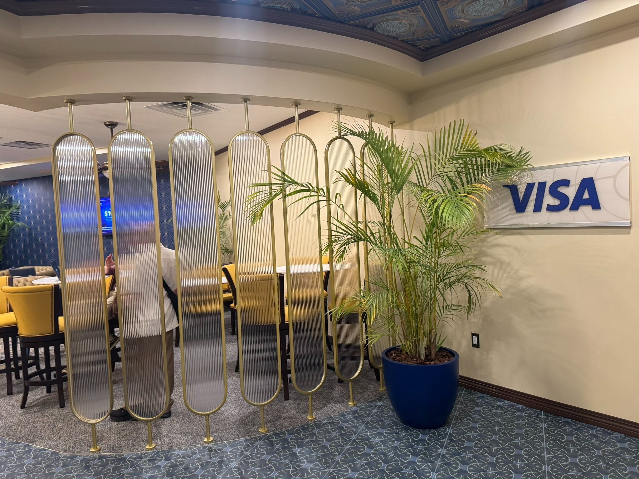 Visa Lounge no Epic Universe