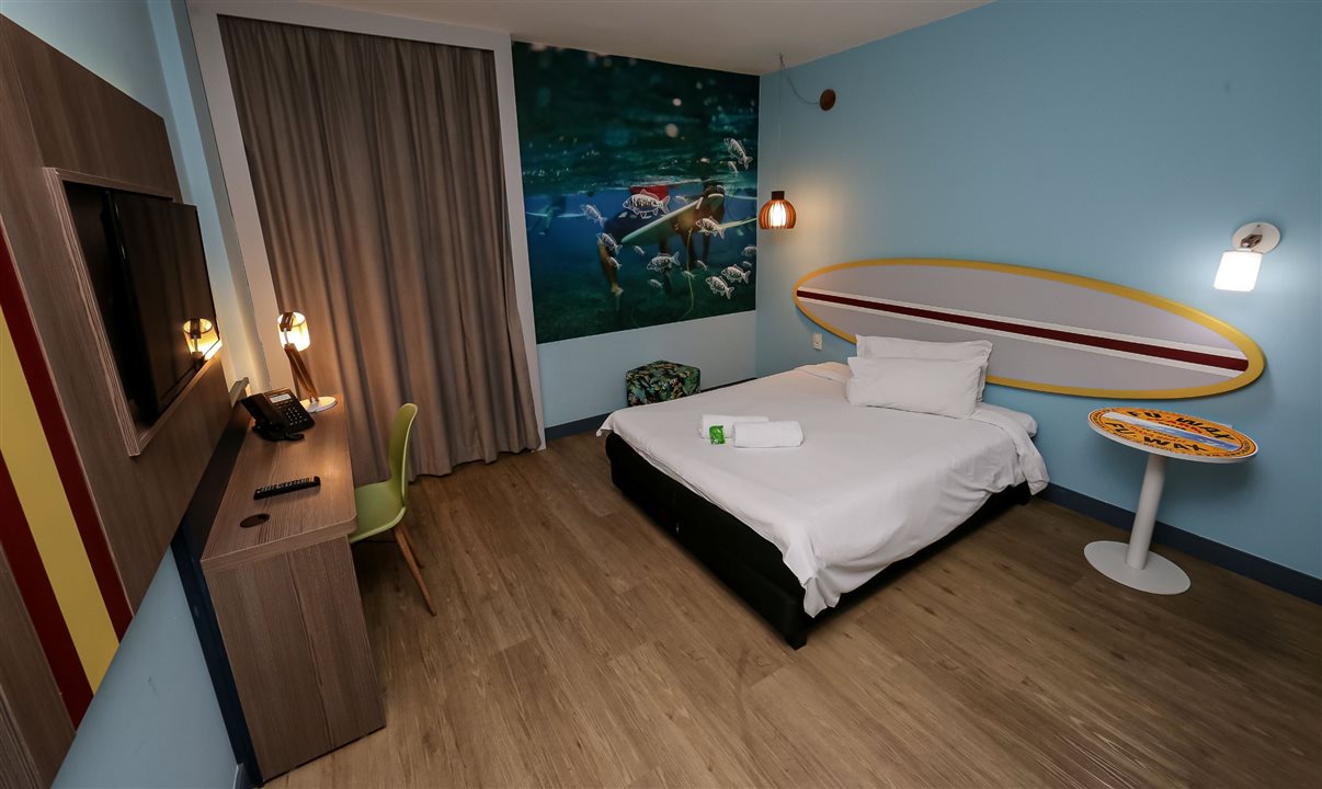 Quarto do Golden Tulip São Paulo Guarujá