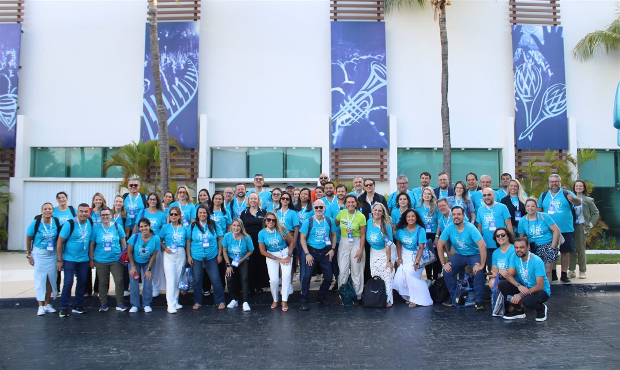 Time Trend, agentes de viagens e parceiros no Summit Trend 2026