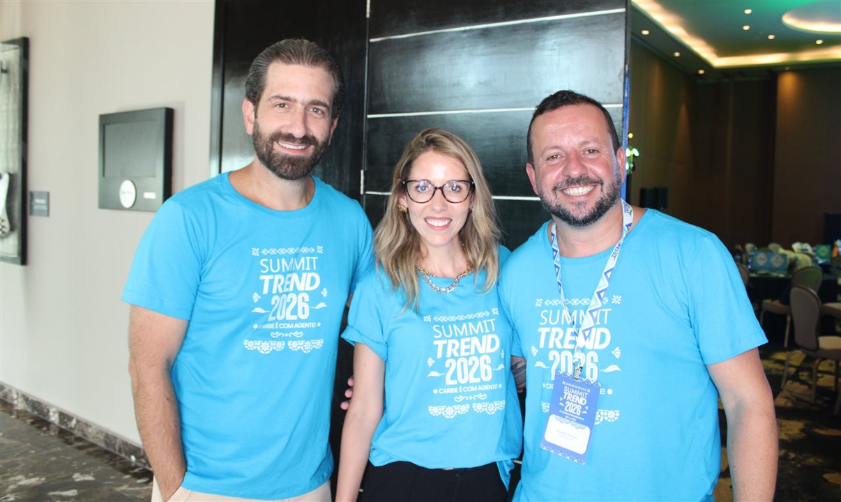 Bruno Heleno, Noah Britto e Everaldo Filho, da Trend