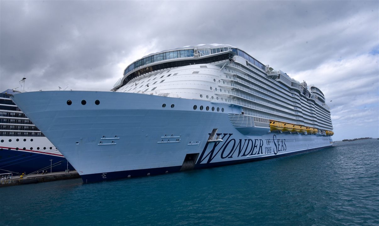 O Wonder of the Seas recebe o primeiro Summit At Sea