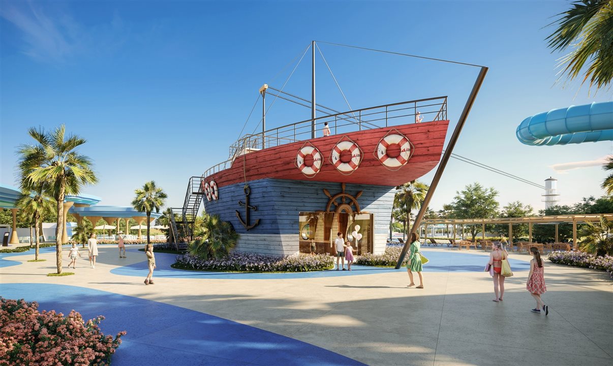  Futura loja temática localizada na praça central