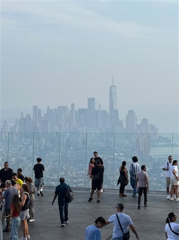 Vista do Sul de Manhattan, incluindo o One Observatory