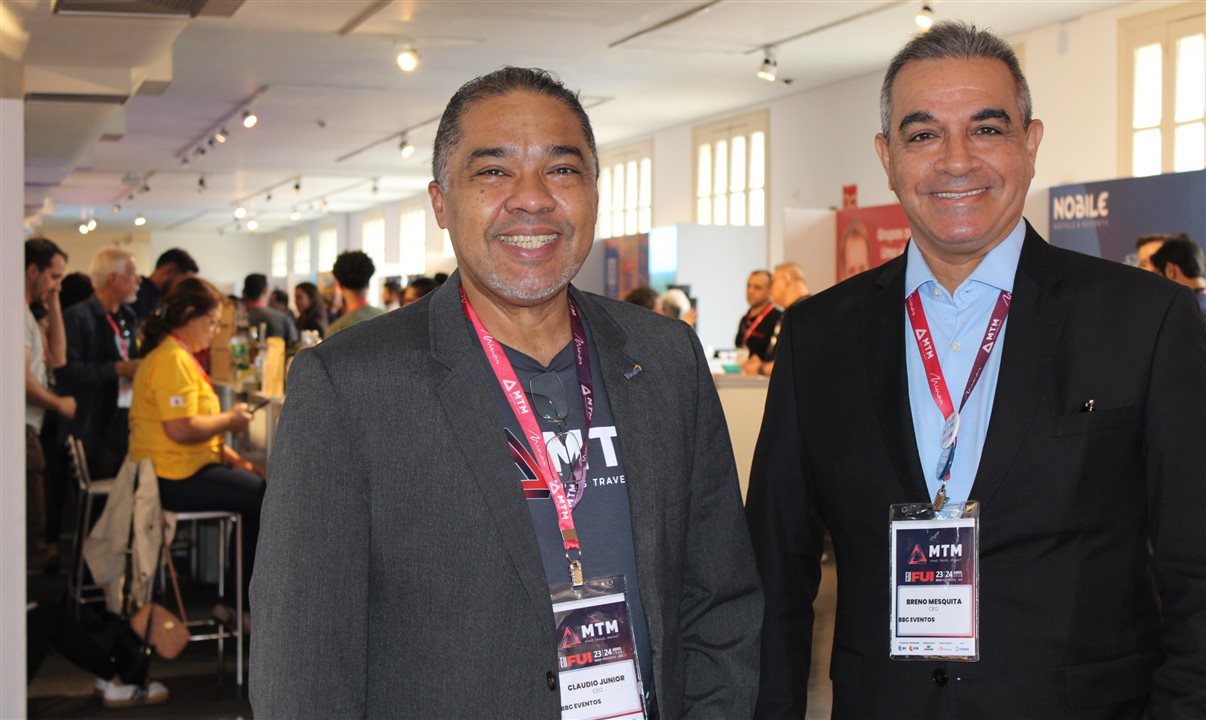 Claudio Junior e Breno Mesquita, CEOs da BBC Eventos