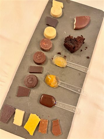 Degusta&ccedil;&atilde;o de chocolates Gaudens
