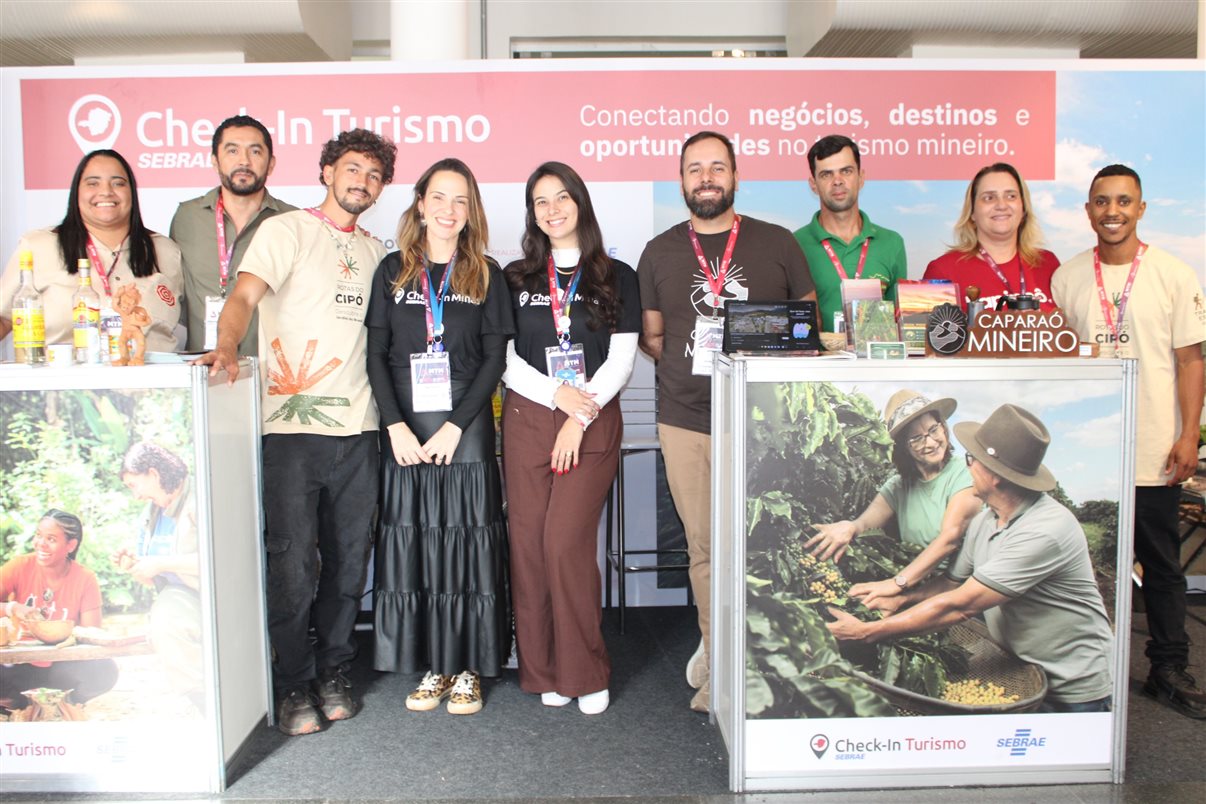 Sebrae leva iniciativas de todo o Estado mineiro para contato com o trade no MTM 2026