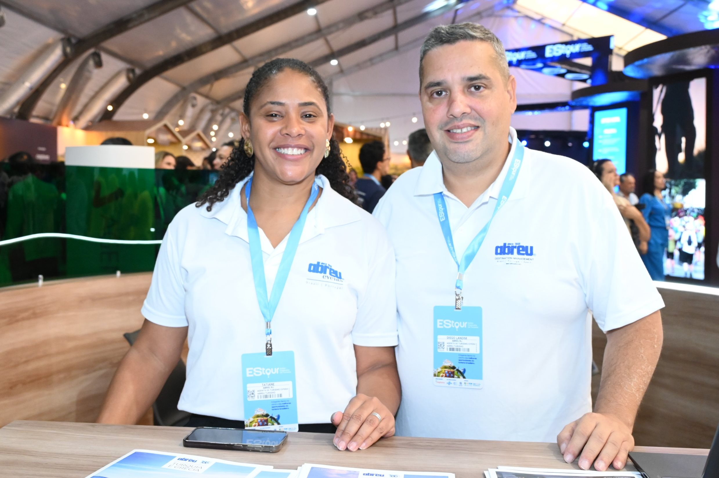 Tatiane e Diego Landim, da Abreu