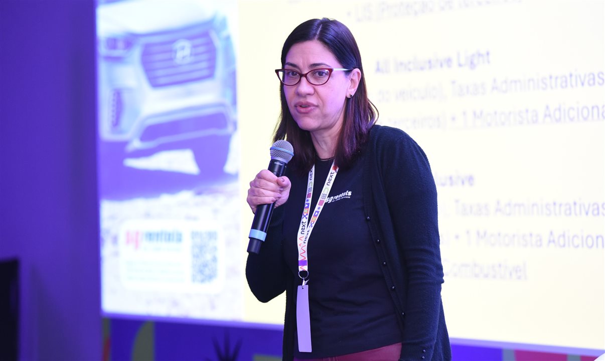 Alessandra Tortora, da Hertz, no PANROTAS Next Blumenau