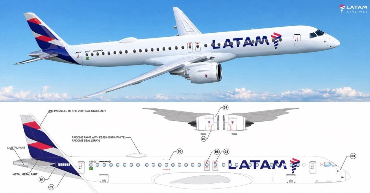 Nova pintura conta com mudanças visuais que vão além da estética e refletem decisões da companhia