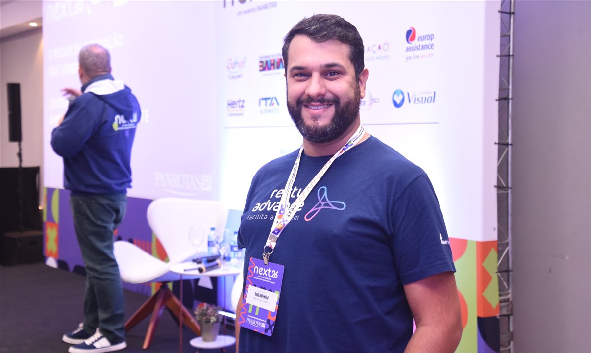 Rogério Melo representou a Rextur Advance no PANROTAS Next Blumenau